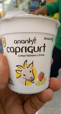 Caprigurt banana y fresa