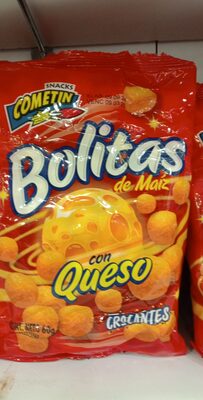 cometin bolitas de queso front packaging