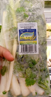 Compuesto Cebollín y Cilantro front packaging