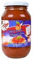 Salsa para pastas bolognesa con carne