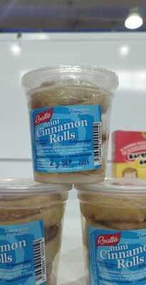 Mini cinnamon rolls  3 und