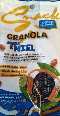 Granola avena y miel