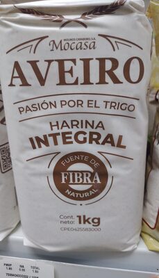 harina integral front packaging
