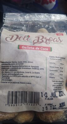 Galletas coco