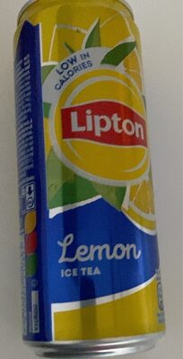 Lipton ice tea lemon front packaging