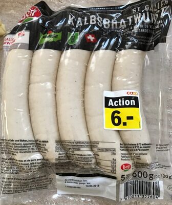 Saucisse a rotir de veau