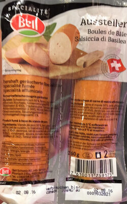 Boules de Bâle front packaging