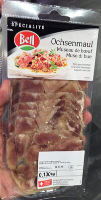 Museau de bœuf front packaging