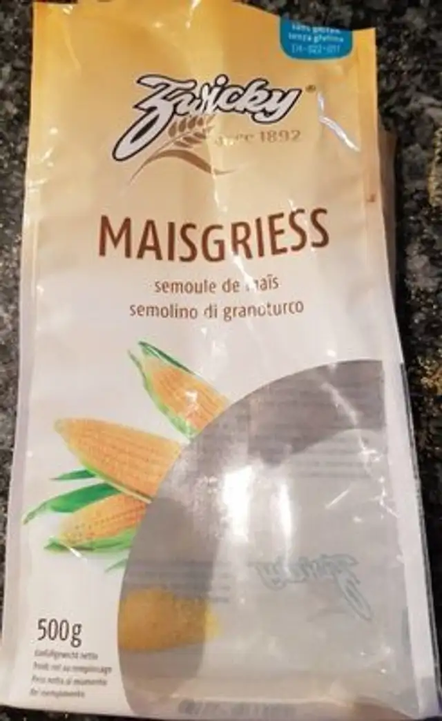 Zwicky Maisgriess Semoule de maïs Sans Gluten