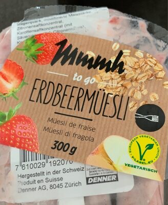 Erdbeermüesli