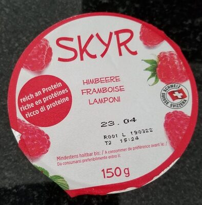 Skyr Framboise front packaging