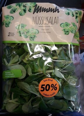 Nüsslisalat front packaging