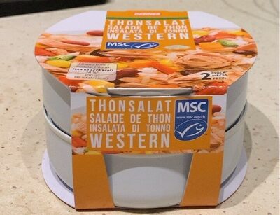 Insalata di tonno western front packaging