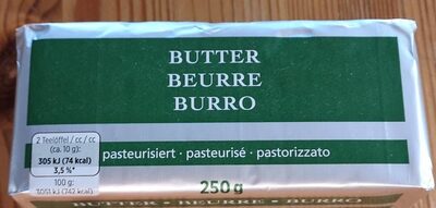 Beurre de cuisine front packaging