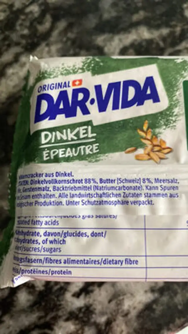 Unknown ingredients label