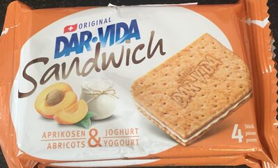 Sandwich Apricots & Yoghurt