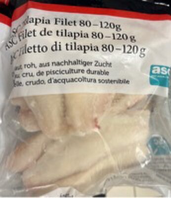 Tilapi Fisch-Filet 80-120g