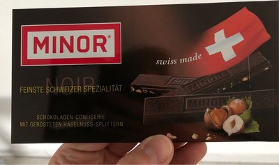 Chocolat noisettes front packaging