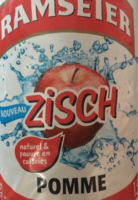 Boisson de table au jus de pomme Zisch front packaging