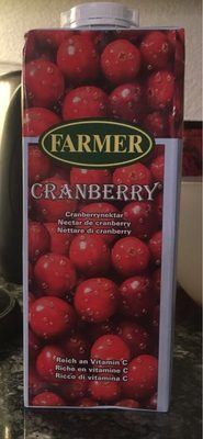 Nectar de cranberry