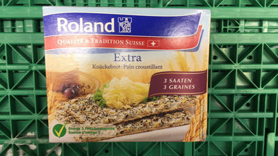 Qualité & tradition suisse crispbread 3 seeds
