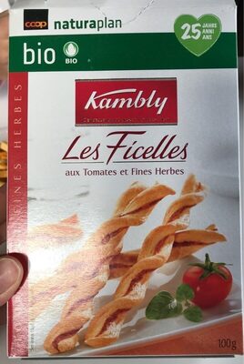 Ficelles Tomates et Fines Herbes front packaging