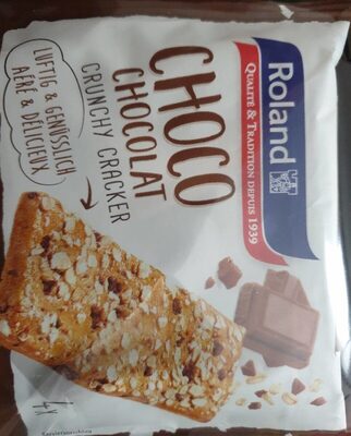 Choco Crunchy cracker front packaging