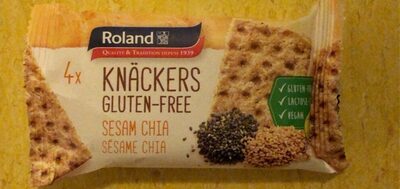 Knäckers sesam chia front packaging