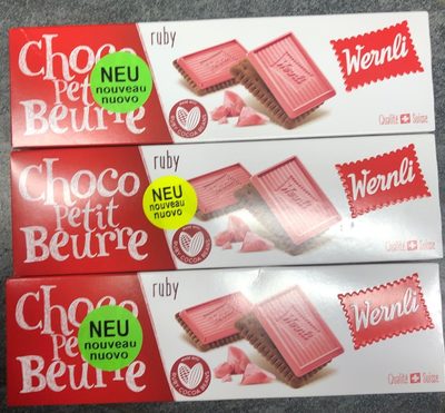 Choco petit beurre ruby