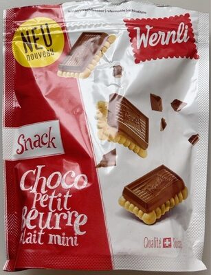 Choco petit beurre au lait mini front packaging