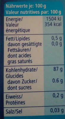 fleurs décoratives en papier azyme nutrition facts table