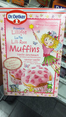 La Fée Lili-Rose Muffins : saveur vanille