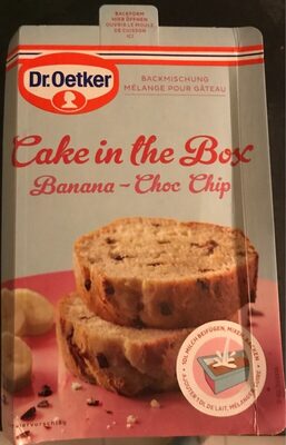 Cake in the Box Banana-choco chip