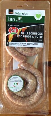 Escargots à rôtir front packaging