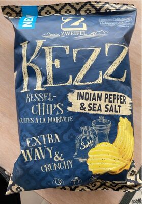 Kezz Chips Indian Pepper & Sea Salt