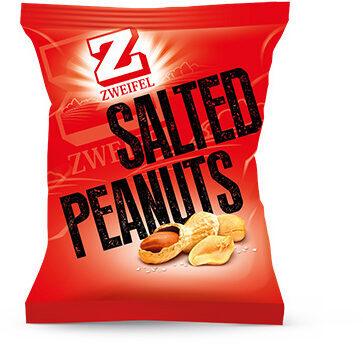 Zweifel Peanuts Salted front packaging