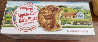 Appenzeller Baerli-Biber 75 GR, 10 Pièces