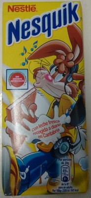 Nesquik - Chocolat au lait fourré aux crème de lait
