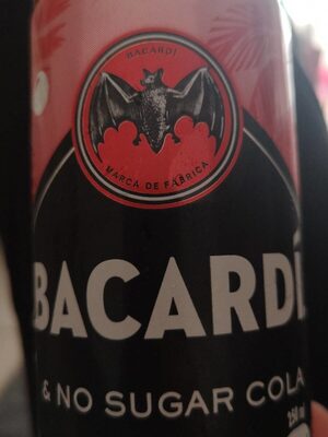 Bacardi no sugar cola