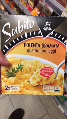 Polenta Bramata quattro formaggi