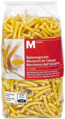Macaroni of the Alp