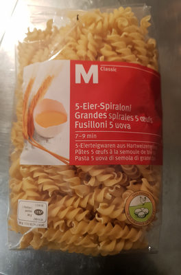 Large spirals 5 eggs