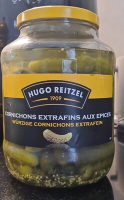 Cornichons extrafins aux epices