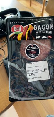 Bell Bacon Beef Burger front packaging