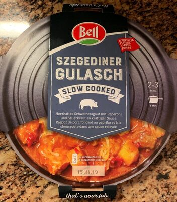 Ragoût de porc avec goulache