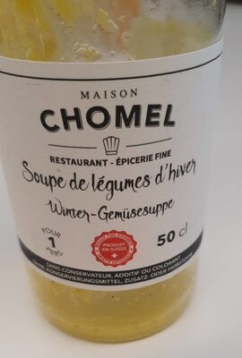 Soupe de légoume d'hiver