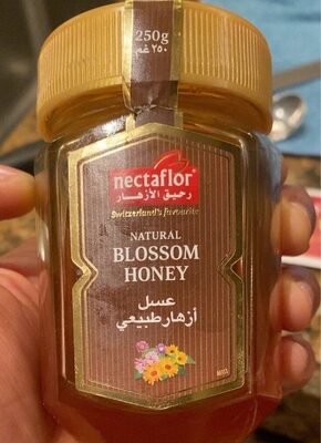 Natural blossom honey