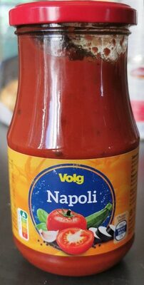 Pasta sauce napoli front packaging