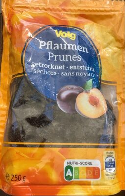 Prunes sèche sans noyaux