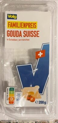 Gouda Suisse in Scheiben